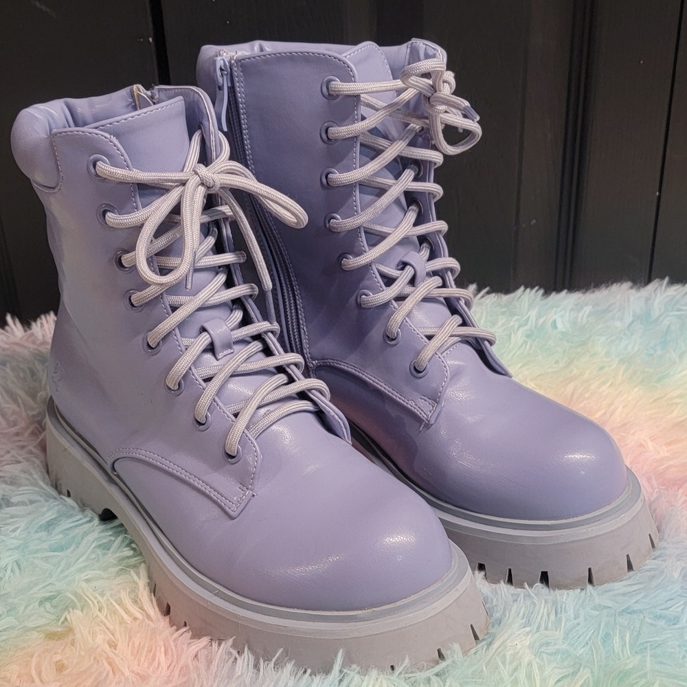 Lavender Boots